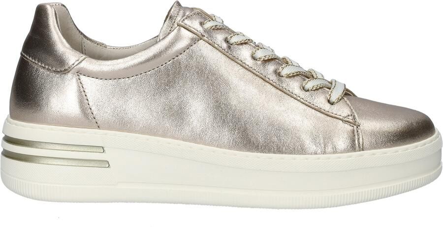 Gabor Roségouden Metallic Sneakers met Optifit Voetbed Yellow Dames - Foto 7