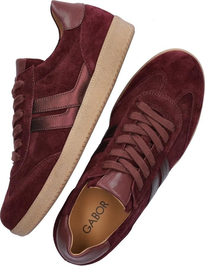 Gabor DAMES SNEAKERS PAARS 6011.01.002 DREAMVE. MET. NAPPA MULBERRY - Foto 2