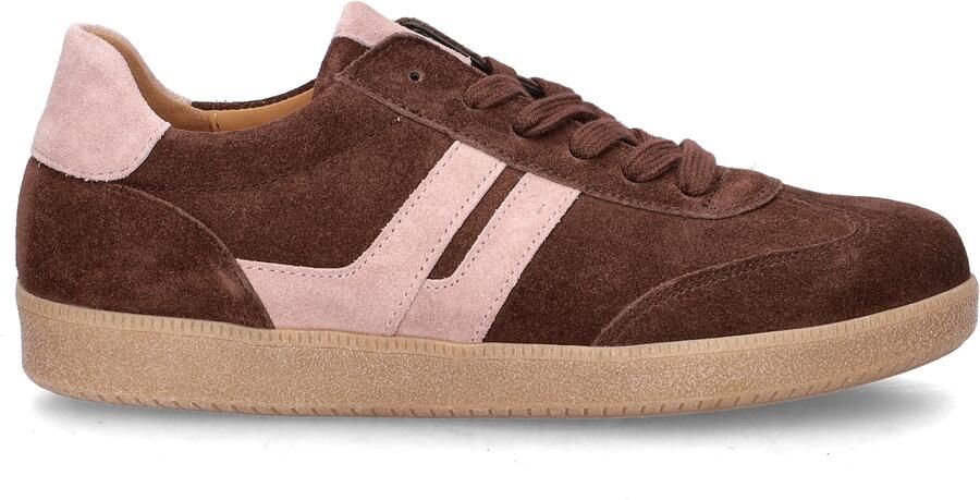Gabor DAMES SNEAKERS BRUIN 6011.01.005 DREAMVELOUR CACAO ROSEWOOD - Foto 2