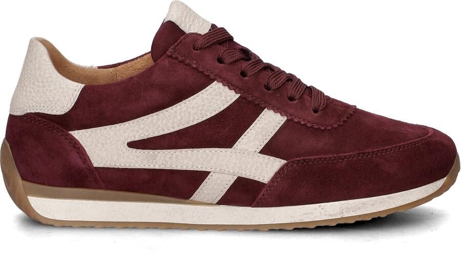 Gabor Best Fitting dames sneaker Bordo