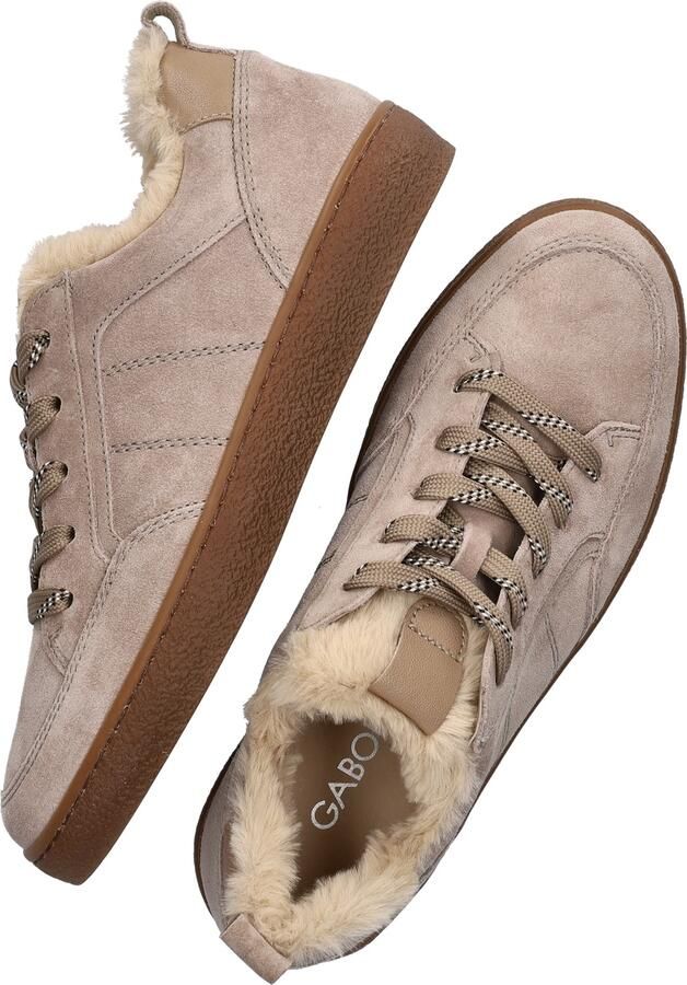 Gabor Sneaker 6024.01.004 Silk Sand Wijdte G - Foto 4