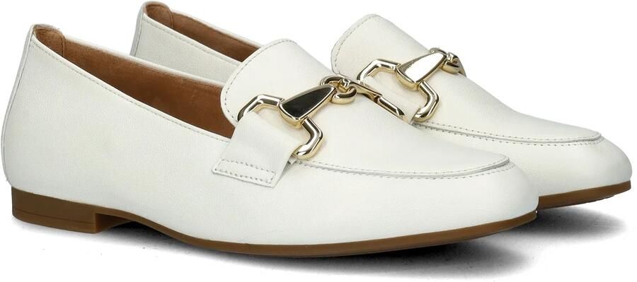 Gabor Witte Loafer met Gouden Details White Dames - Foto 5
