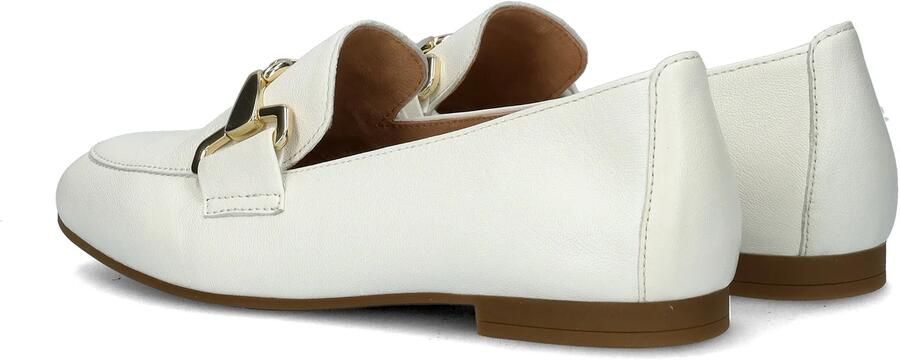 Gabor Witte Loafer met Gouden Details White Dames - Foto 6