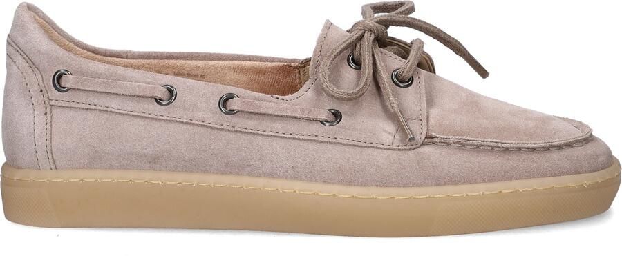 Gabor suède bootschoenen taupe - Foto 4