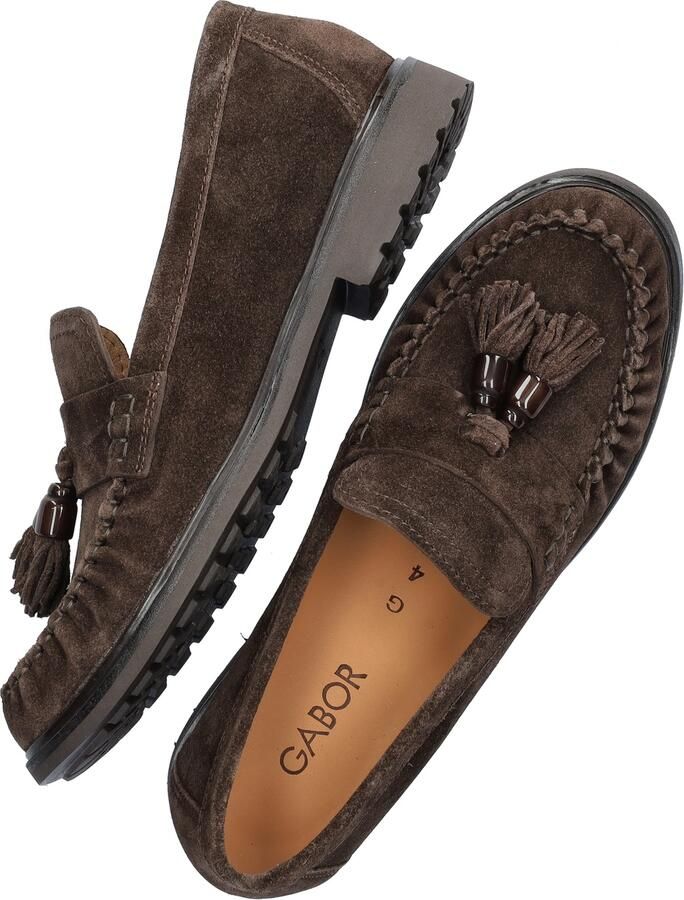 Gabor 4009.02.004 Dames Loafers bruin - Foto 3