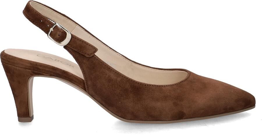 Gabor Pumps bruin Suède - Foto 12