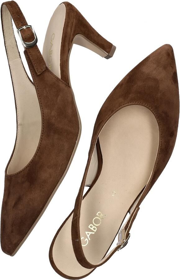 Gabor Pumps bruin Suède - Foto 13