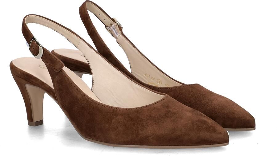 Gabor Pumps bruin Suède Dames - Foto 12