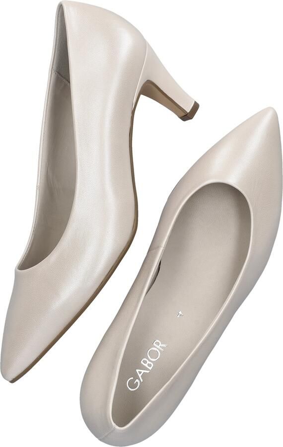 Gabor leren pumps parelmoer - Foto 6
