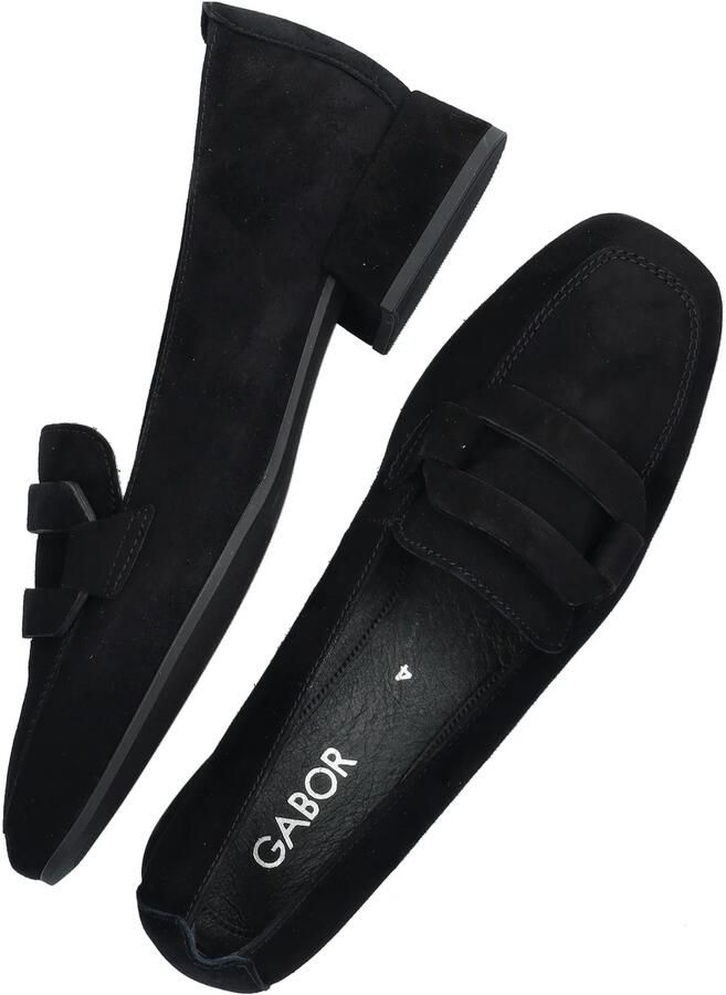 Gabor art. 4002.01.010 zwart nubuck instapper dames - Foto 4