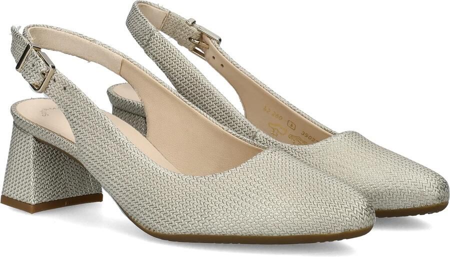 Gabor Slingback Pumps beige Suede Dames - Foto 6