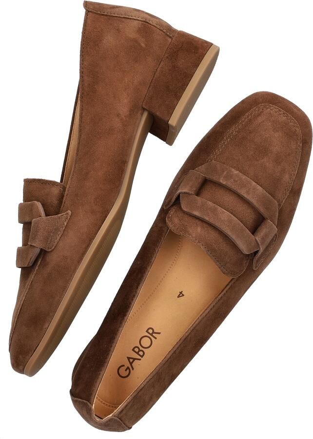 Gabor 4002.01.005 Instappers Bruin Suede Dames Bruin - Foto 4