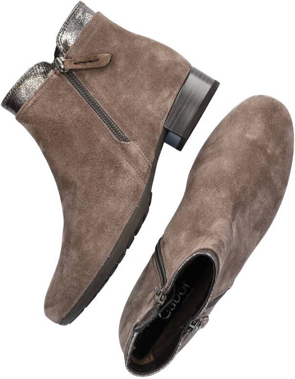 GABOR Enkellaarsjes Dames 718 Maat: 37 Materiaal: Suède Kleur: Taupe - Foto 12