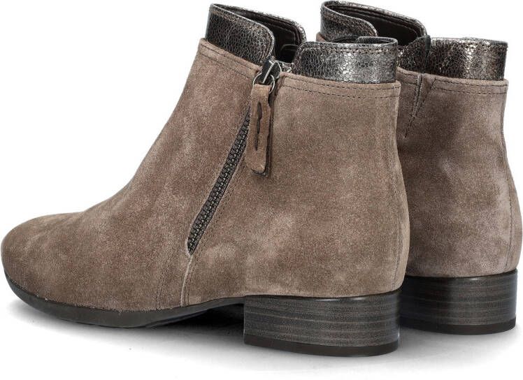 GABOR Enkellaarsjes Dames 718 Maat: 37 Materiaal: Suède Kleur: Taupe - Foto 15