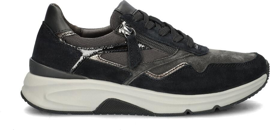Gabor Comfortabele Rollingsoft Sneaker voor Dames Black Dames - Foto 6