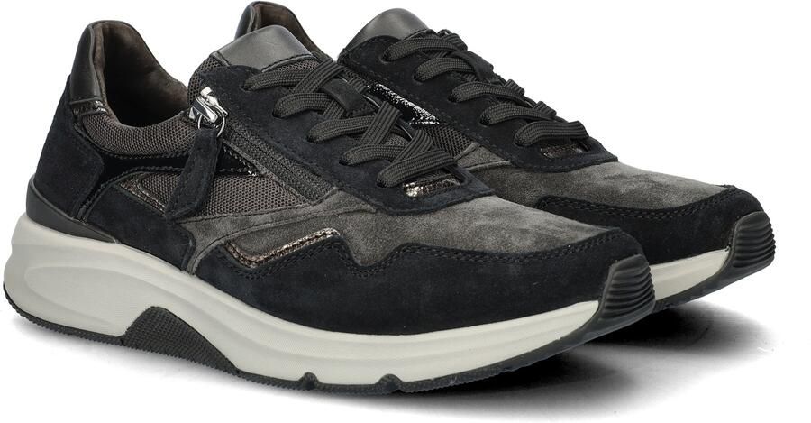 Gabor Comfortabele Rollingsoft Sneaker voor Dames Black Dames - Foto 9