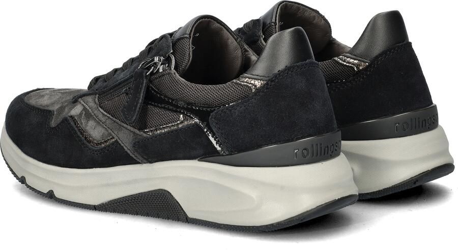 Gabor Comfortabele Rollingsoft Sneaker voor Dames Black Dames - Foto 8
