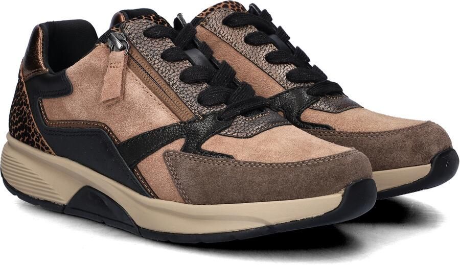 Gabor Rollingsoft Sneakers met sleehak veterschoen halfhoge schoen vrijetijdsschoen met extra ritssluiting - Foto 18