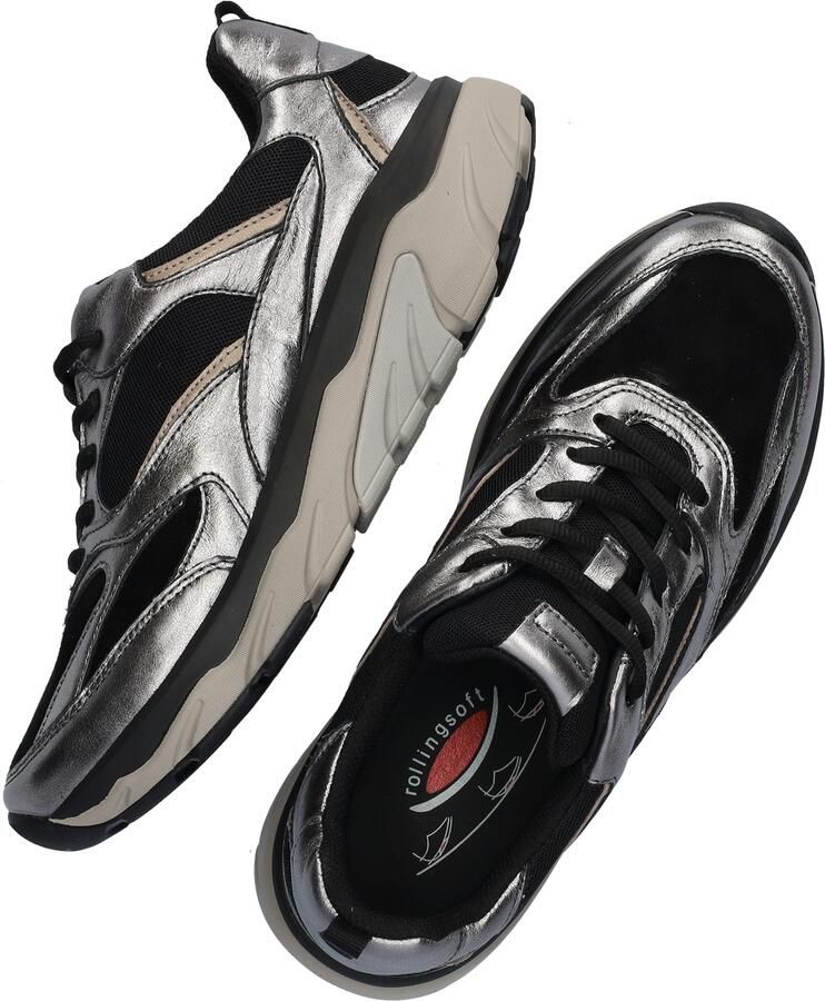 Gabor Rollingsoft Sneaker 76.936.67 Zwart Metallic - Foto 3