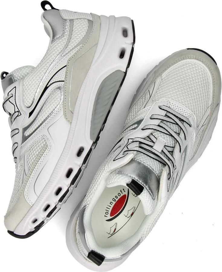 Gabor Rollingsoft dames sneaker Wit - Foto 6