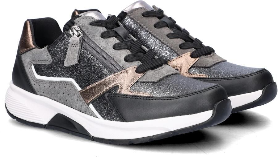 Gabor Rollingsoft Sneakers Dames Zwart - Foto 4