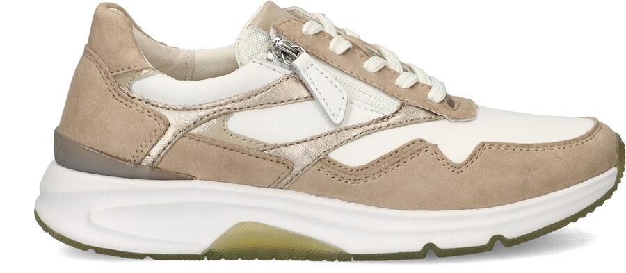 Gabor Rolling Soft dames sneaker Beige wit - Foto 2