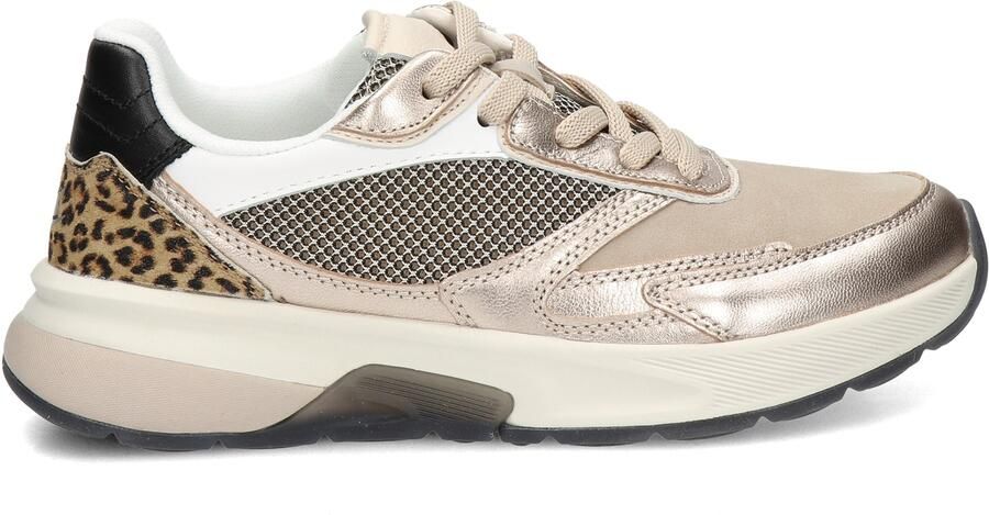 Gabor Rollingsoft Sneakers met sleehak vrijetijdsschoen lage schoen veterschoen met contrastafwerkingen - Foto 2
