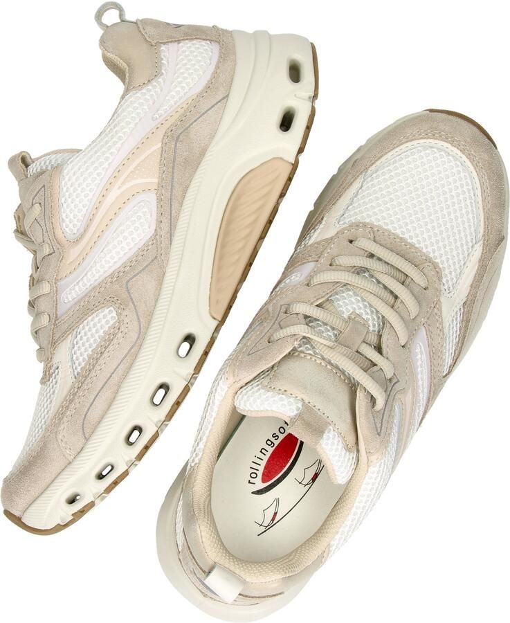 Gabor Rollingsoft Sneakers Dames Beige - Foto 6