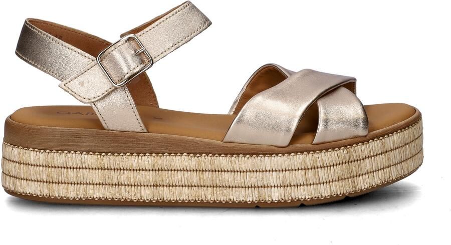 Gabor leren sandalen goud - Foto 4