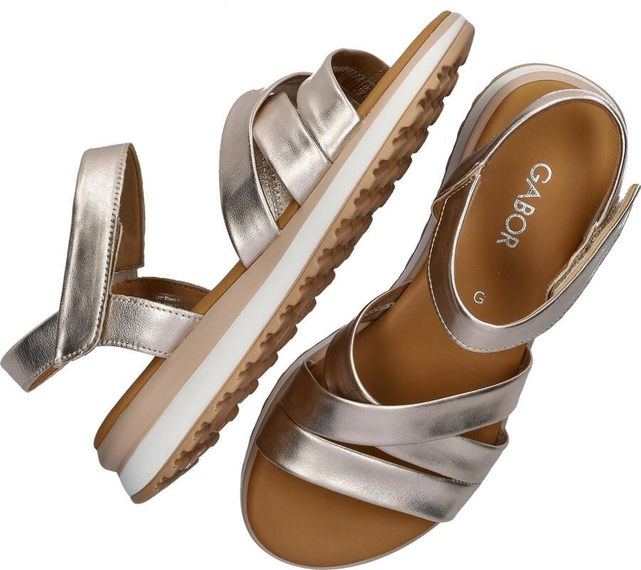 Gabor Sandalen Metallic goud Synthetisch - Foto 11