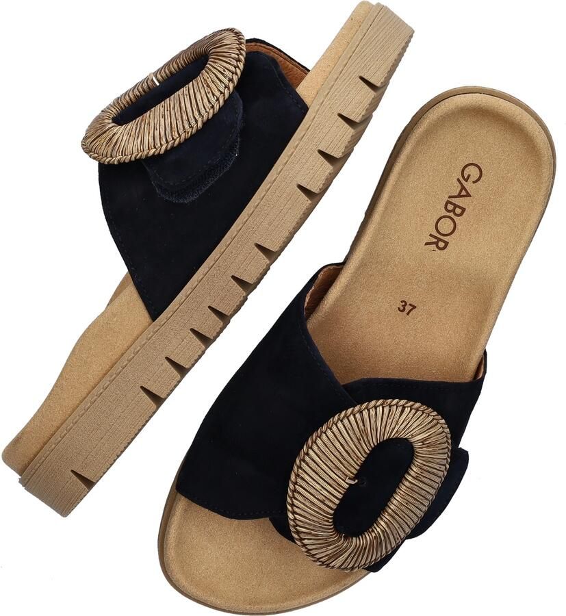 Gabor dames slipper Donkerblauw - Foto 3
