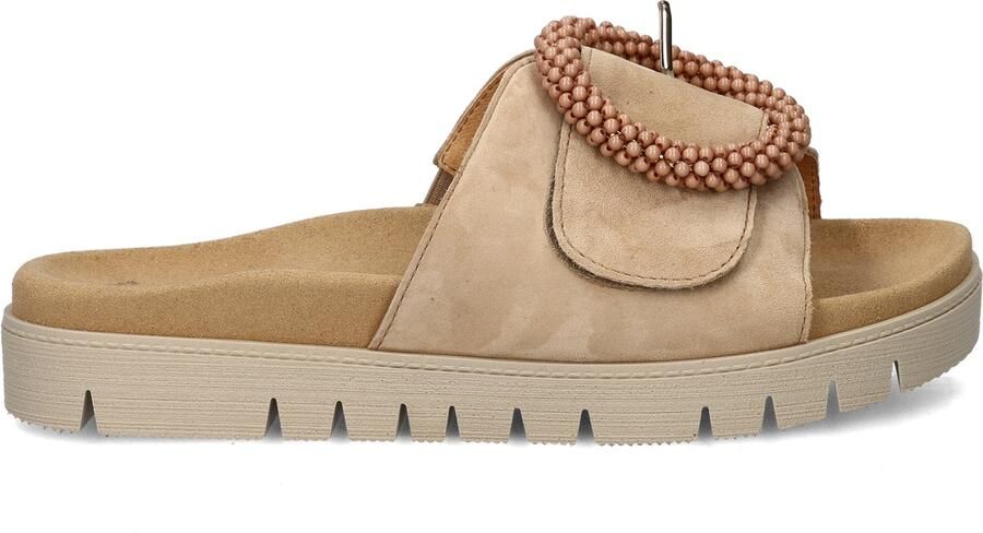 Gabor 83.745.14 Slippers Beige Suede Dames Beige - Foto 6