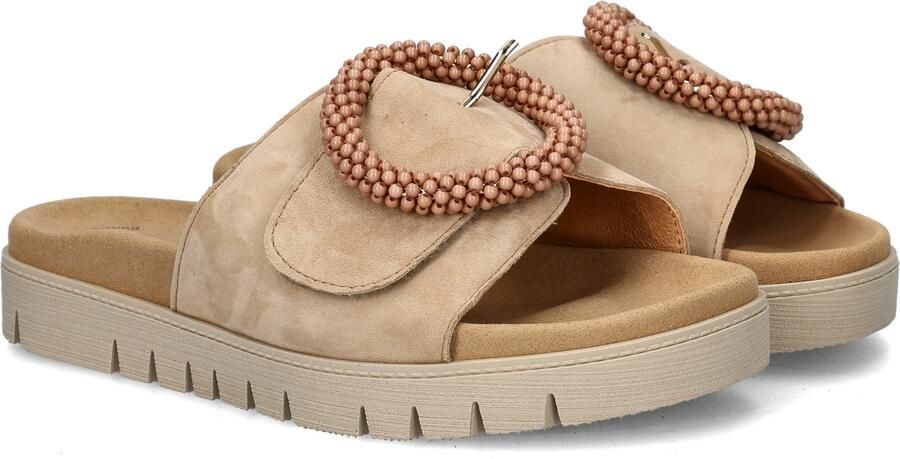 Gabor 83.745.14 Slippers Beige Suede Dames Beige - Foto 8