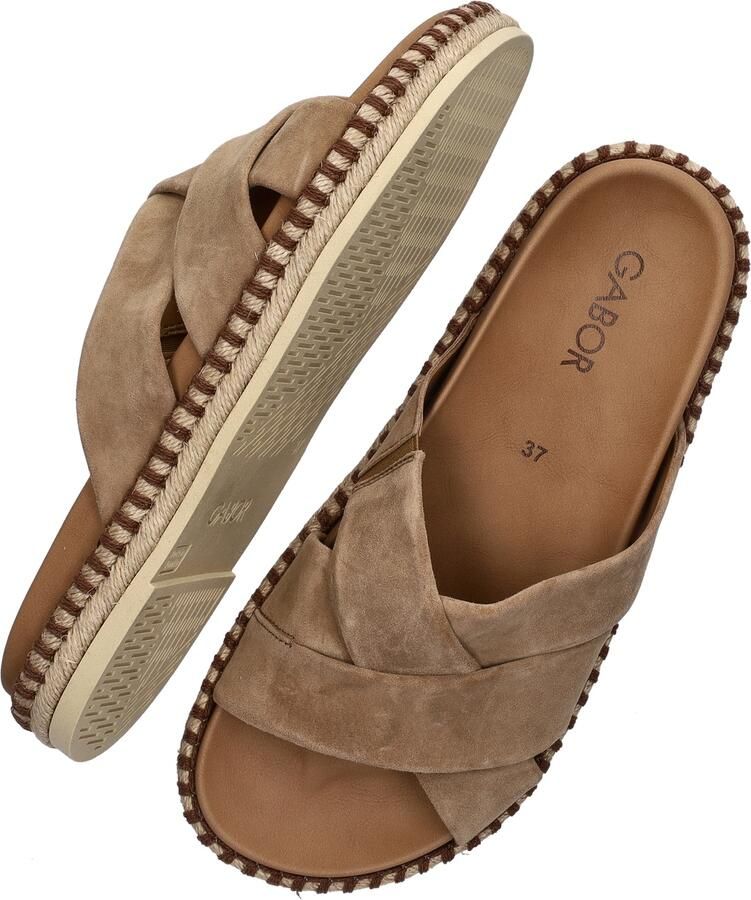 Gabor Dames Slippers 83.780.14 Bruin - Foto 15