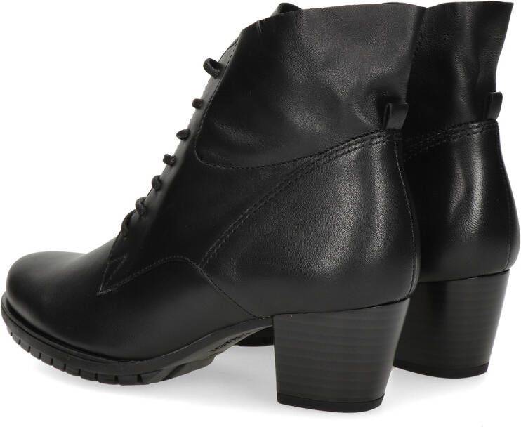Gabor Zwarte gladleren veterschoenlaars Black Dames - Foto 7