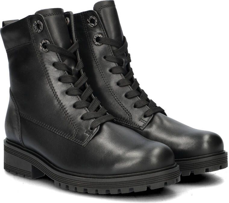 GABOR Veterboots Dames 765.1 Maat: 43 Materiaal: Leer Kleur: Zwart - Foto 7