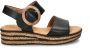 Gabor leren sandalen zwart - Thumbnail 2