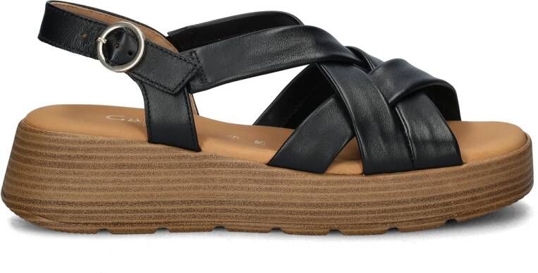 Gabor Casual damessandalen in effen kleur - Foto 5