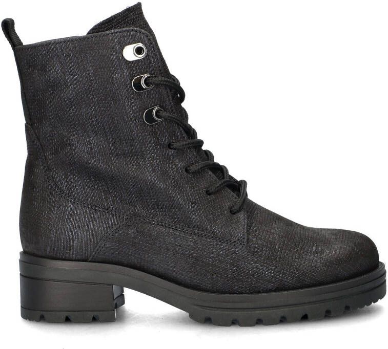Gabor Veterschoenen Kreta blokhak veterschoen comfort schoen in breedte g (= breed)