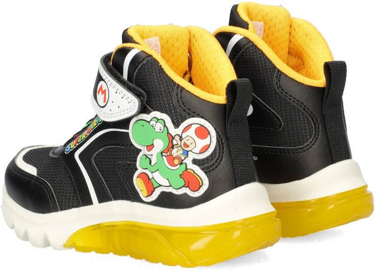 Geox Ciberdron sneakers met lichtjes zwart Jongens Imitatieleer Personage 27 - Foto 2