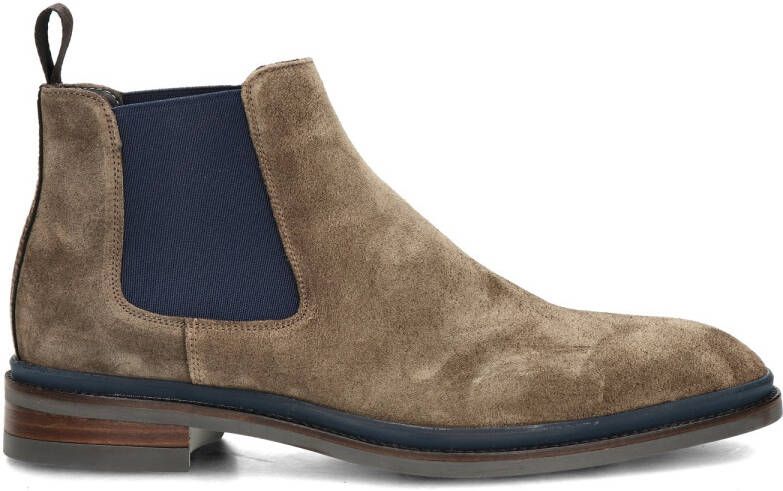 Giorgio Azzurro heren chelseaboot Taupe