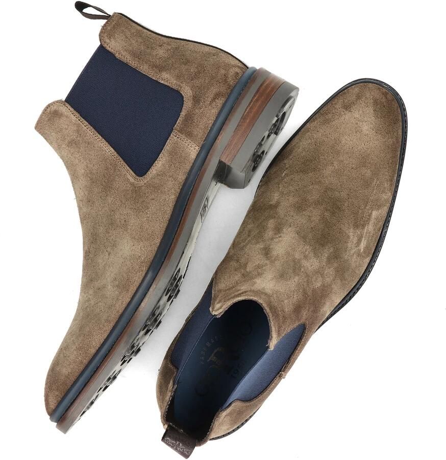 Giorgio Azzurro heren chelseaboot Taupe - Foto 3