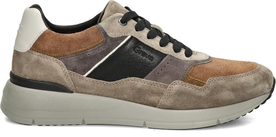 GREVE Lage Sneakers Heren Walker H Maat: 43 Materiaal: Suède Kleur: Taupe - Foto 4