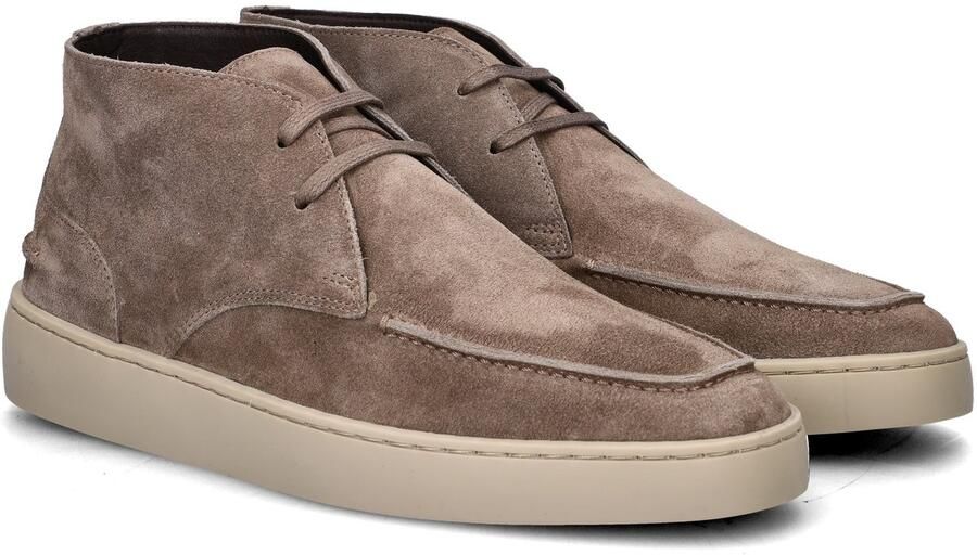 GREVE Hoge Sneakers Heren Wave 2525 Suède Bruin - Foto 7
