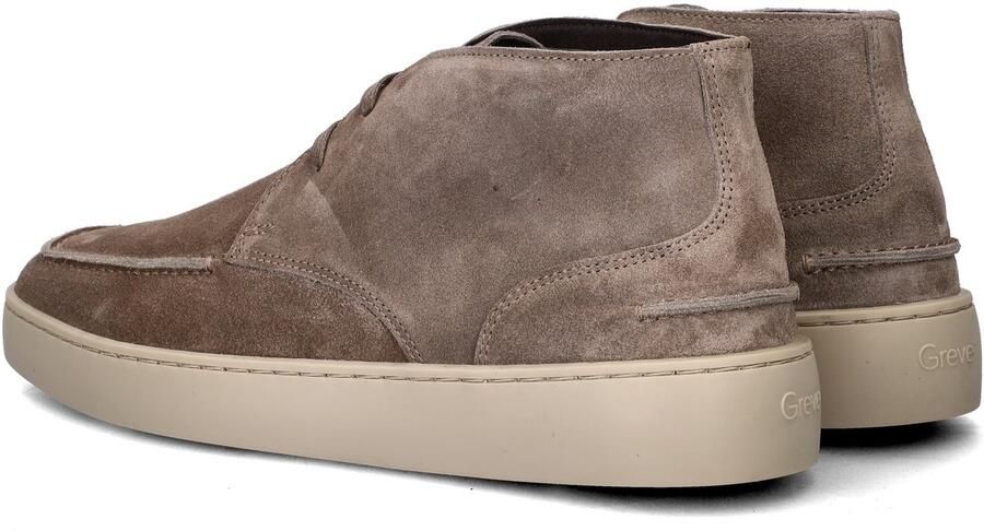 GREVE Hoge Sneakers Heren Wave 2525 Suède Bruin - Foto 8