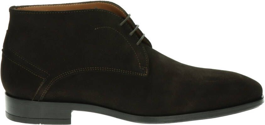 Greve suède veterschoenen donkerbruin - Schoenen.nl