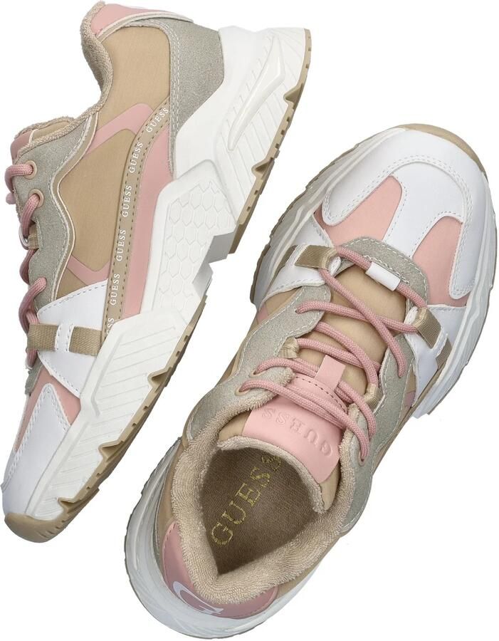 GUESS Carrli dames sneaker Beige multi - Foto 2