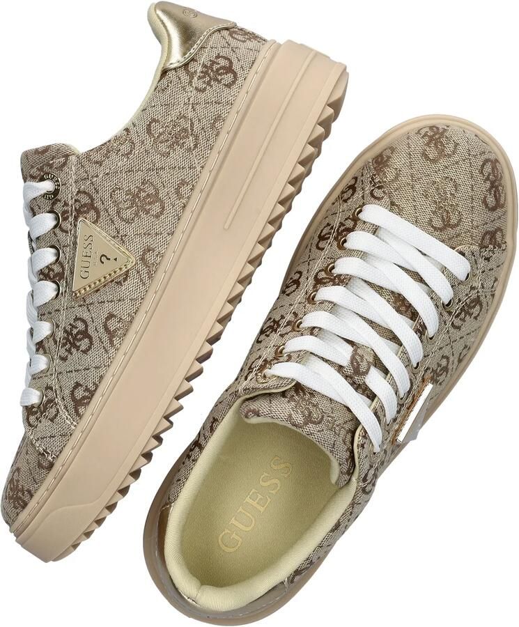 GUESS Desena dames sneaker Beige multi - Foto 4