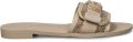 Guess Sandaaltjes met labelapplicatie model 'ELYZE4' - Goud