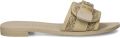 Guess Sandalen met labelapplicatie model 'ELYZE' - Beige
